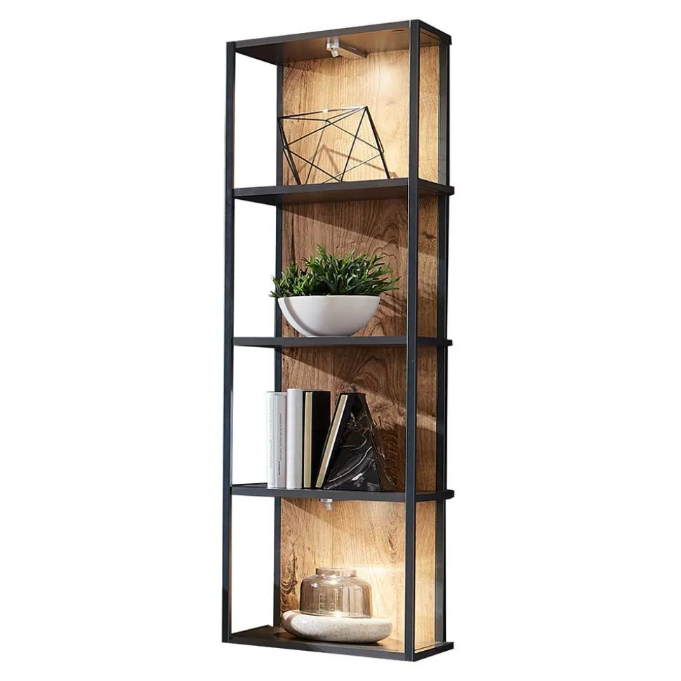 Wohnwand Designmöbel Set - Xindus (vierteilig)