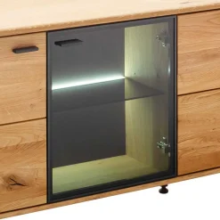 Wohnwand für Wohnzimmer Set - Flacona (dreiteilig)