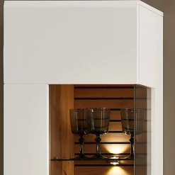 Wohnwand Möbel Zusammenstellung 239 cm breit - Niam (dreiteilig)