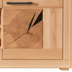 Wohnwand Möbelset aus Massivholz - Sarosca (vierteilig)