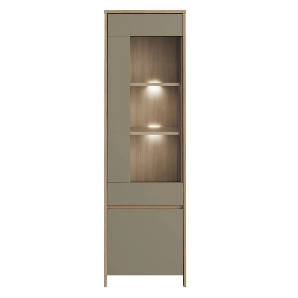 Wohnwand Möbelset in Eukalyptus - Promo (dreiteilig)