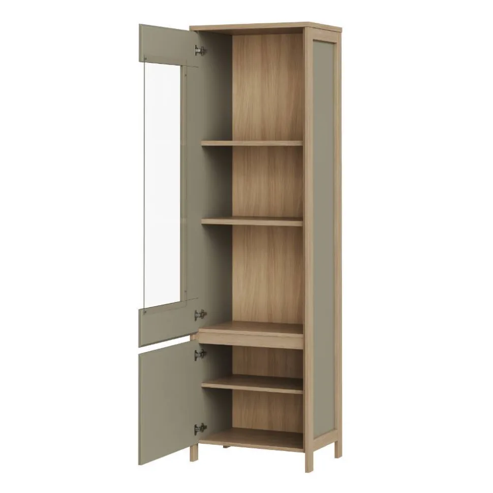 Wohnwand Möbelset in Eukalyptus - Promo (dreiteilig)