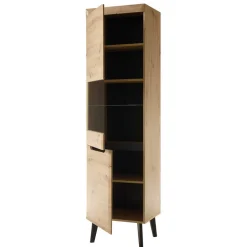 Wohnwand Möbelset Skandi Style - Olcian (vierteilig)