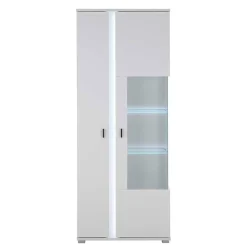 Wohnwand mit LED Licht Möbelset - Tirol (vierteilig)