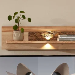 Wohnwand Programm Möbel Set - Cassna (dreiteilig)