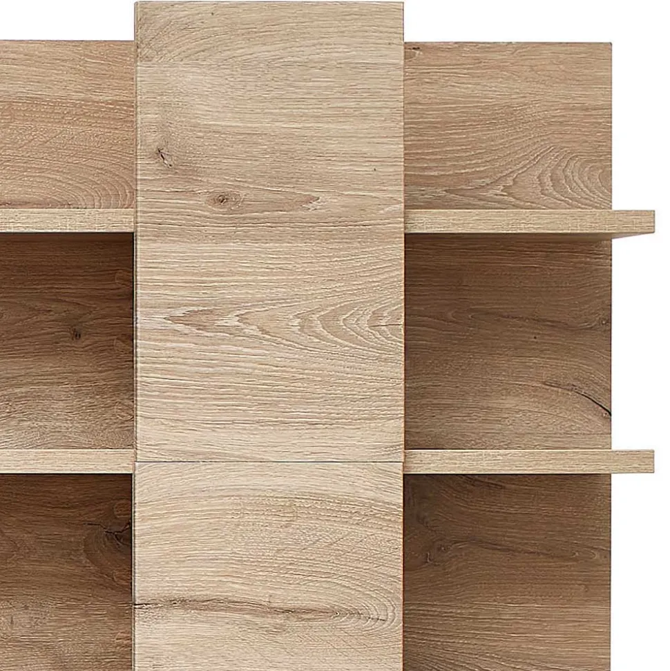 Wohnwand Schränke im Holzdekor - Zelio (dreiteilig)