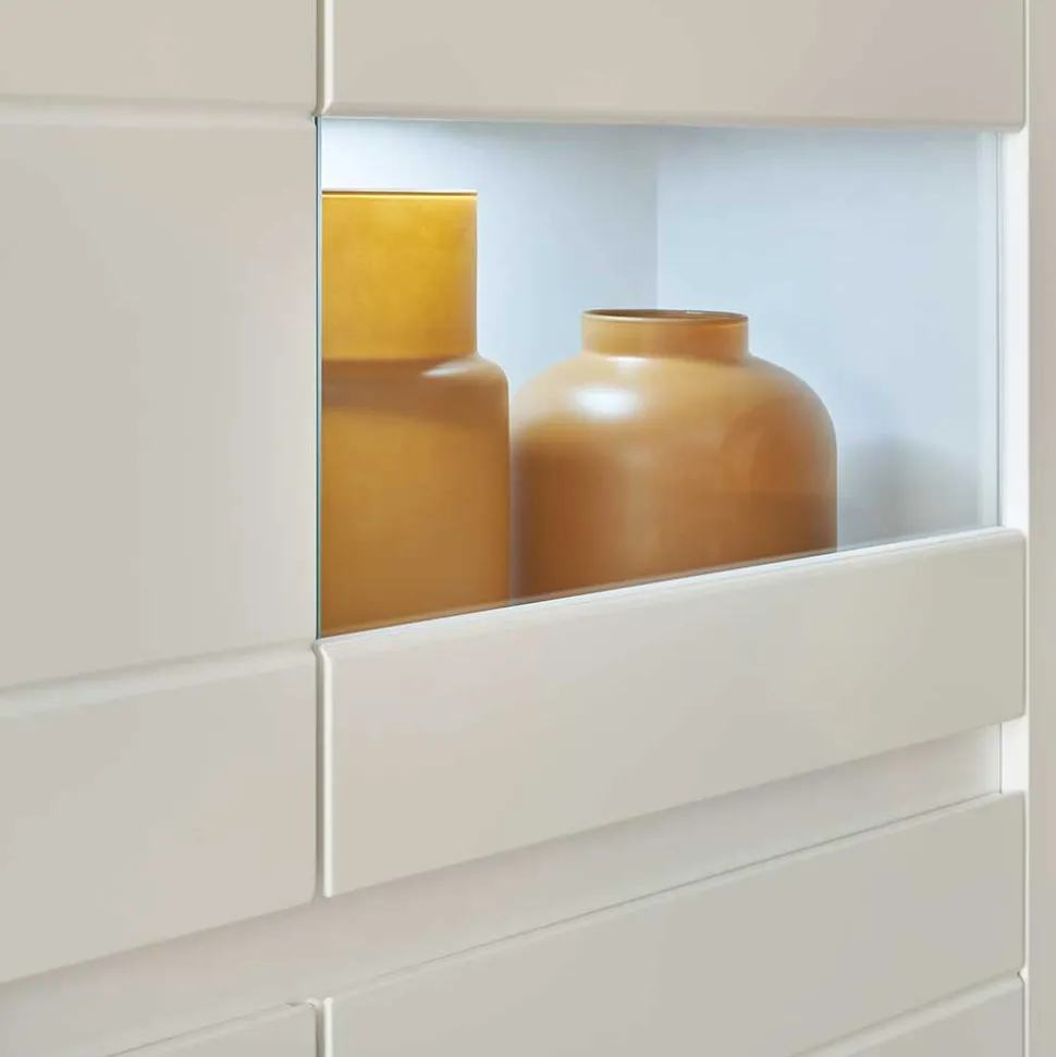 Wohnwand Set modern - Ilana (dreiteilig)