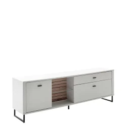 Wohnwand Wohnzimmermöbel Set - Varzino (dreiteilig)