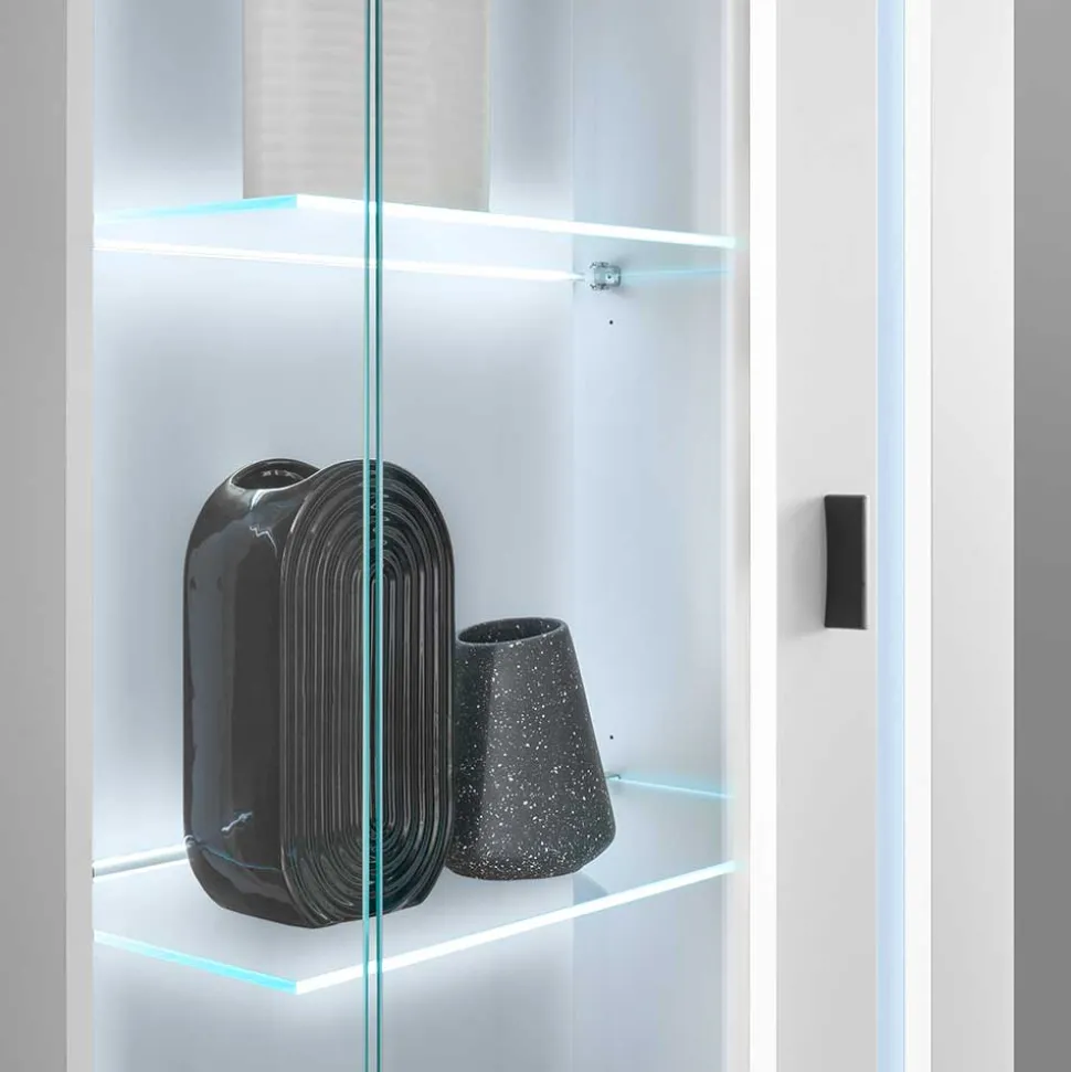 Wohnwandmöbel mit LED Licht Set - Tirol (vierteilig)