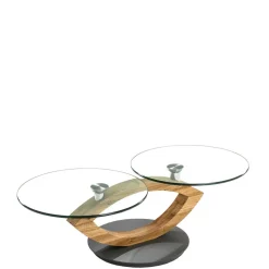 Wohnzimmer 2 Platten Glastisch modern - Eleri