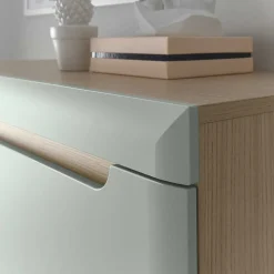 Wohnzimmer Anbauwand im Skandi Design - Armina (vierteilig)