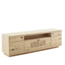 Wohnzimmer Anbauwand in Asteiche Hell - Losiamos (dreiteilig)