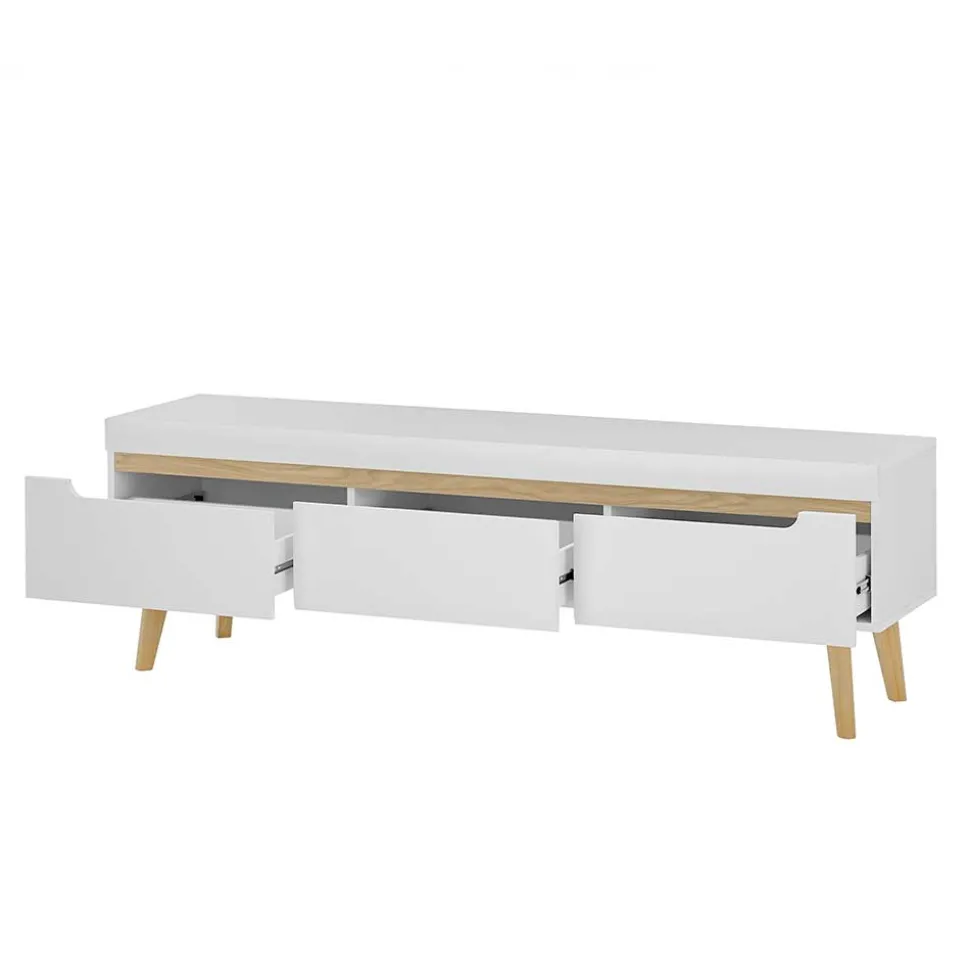 Wohnzimmer Anbauwand Möbel Kombi - Ginko (dreiteilig)