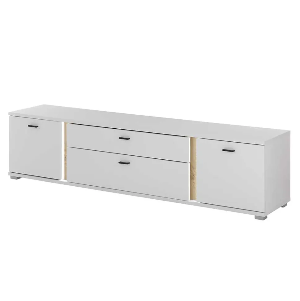 Wohnzimmer Anbauwand Möbelset - Racelyn (vierteilig)