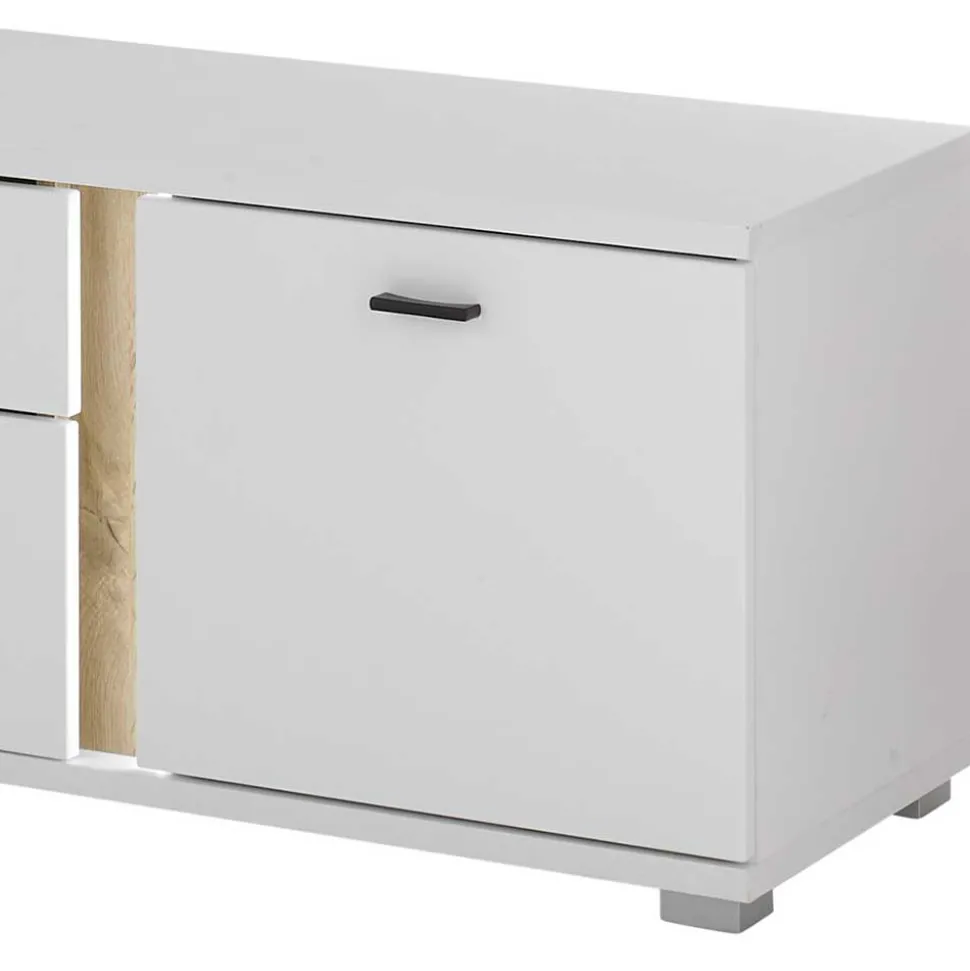 Wohnzimmer Anbauwand Möbelset - Racelyn (vierteilig)