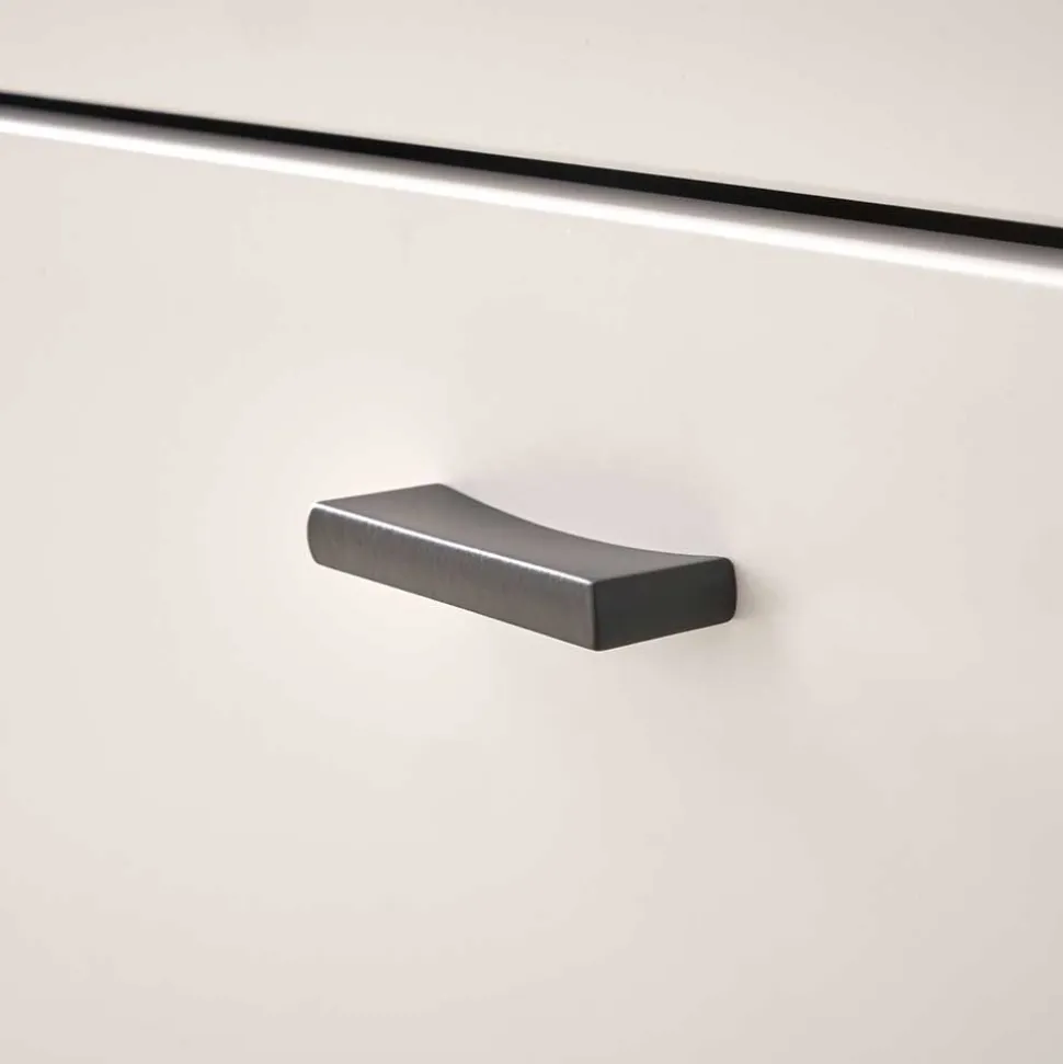 Wohnzimmer Anbauwand Möbelset - Racelyn (vierteilig)