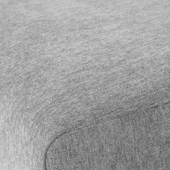 Wohnzimmer Beistellhocker in Hellgrau - Horedion