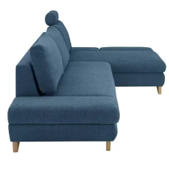 Wohnzimmer Ecksofa in Blau - Baonga