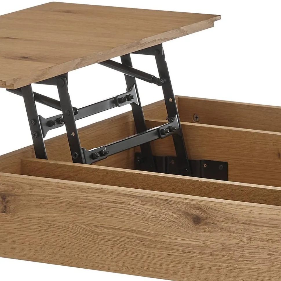 Wohnzimmer Funktionstisch mit hochklappbarer Tischplatte - Bonney