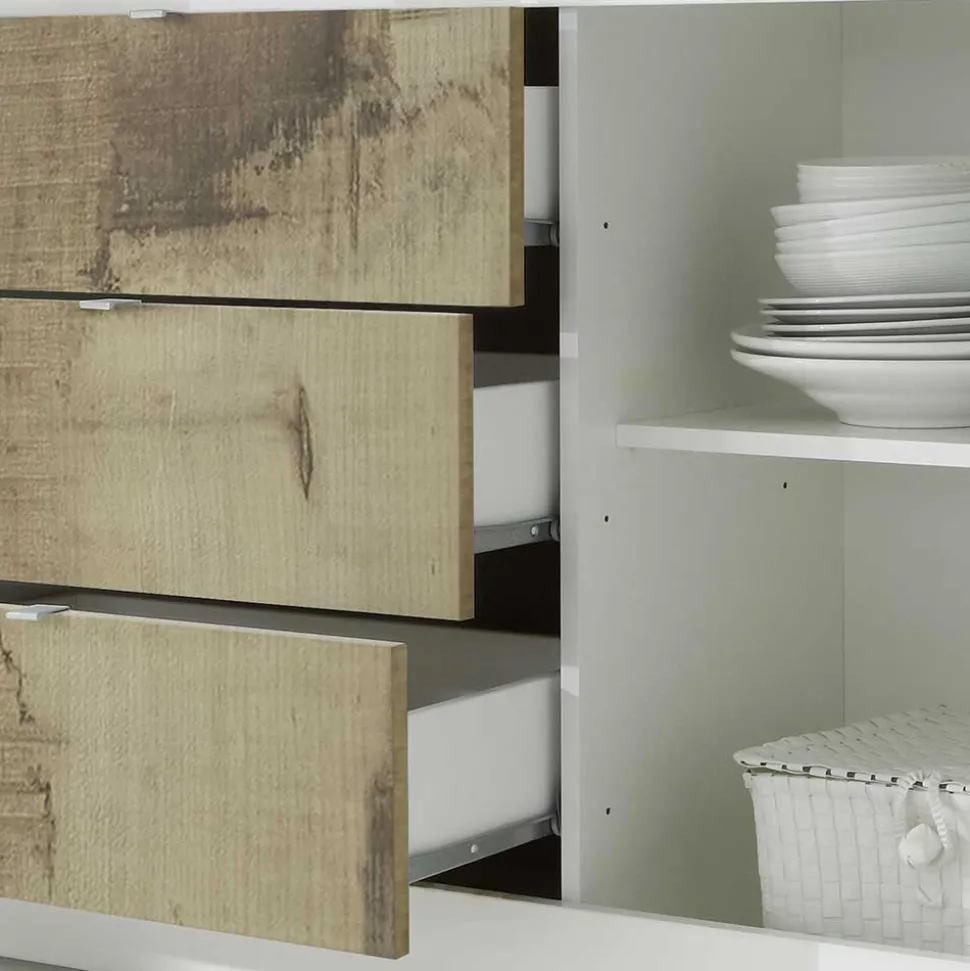 Wohnzimmer Highboard & Sideboard - Olvenion (zweiteilig)