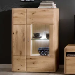 Wohnzimmer Highboard aus Massivholz - Destal