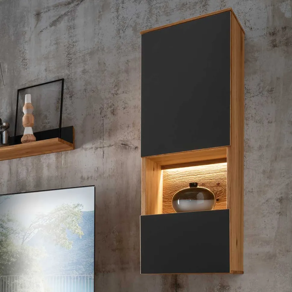 Wohnzimmer Hängeschrank mit Licht LED - Viligrana