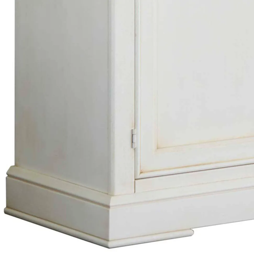 Wohnzimmer Kommode in Antikweiß - Annot