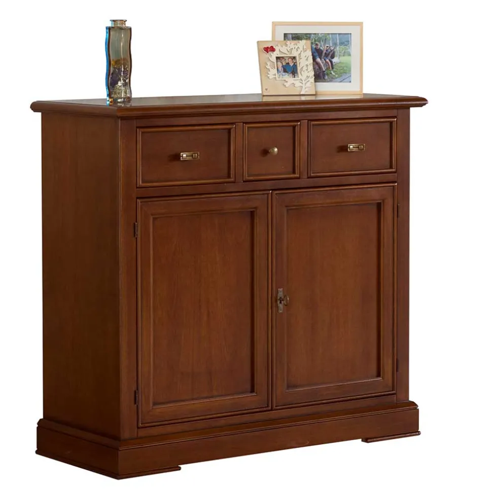 Wohnzimmer Kommode in Walnussfarben Antik - Istefanio