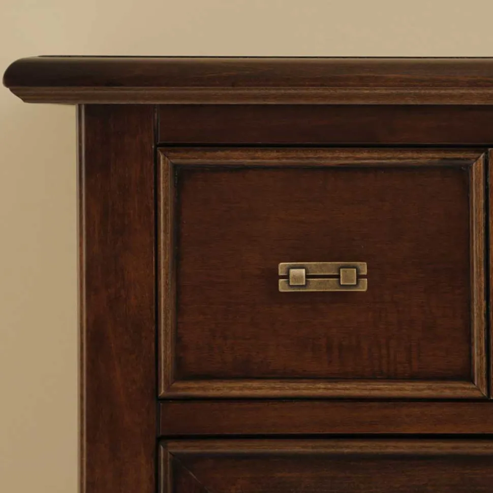 Wohnzimmer Kommode in Walnussfarben Antik - Istefanio