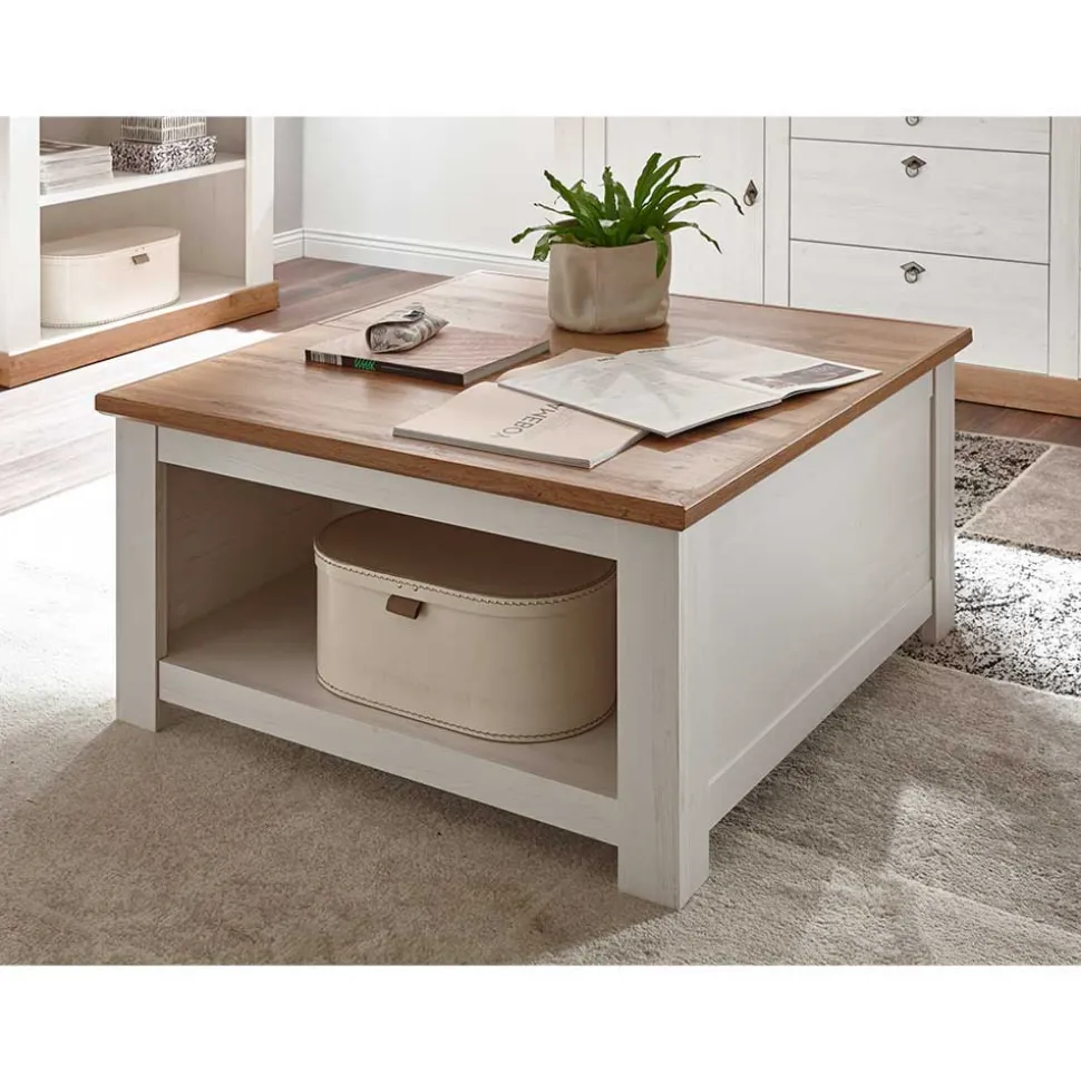 Wohnzimmer Landhausmöbel Set - Diatara (sechsteilig)