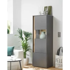 Wohnzimmer Möbel Wohnwand günstig - Ahilav (vierteilig)