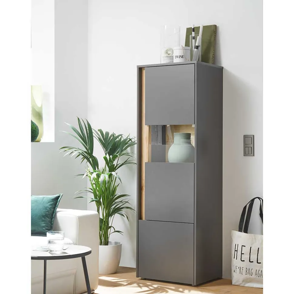 Wohnzimmer Möbel Wohnwand günstig - Ahilav (vierteilig)