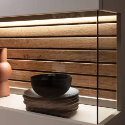 Wohnzimmer Möbelset in Grau - Teorina (dreiteilig)