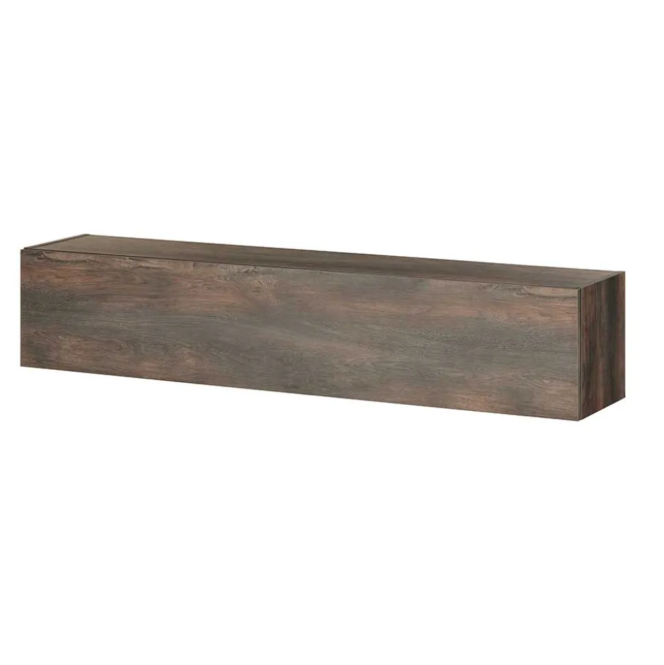 Wohnzimmer Oberschrank in Eiche Dunkel - Mundo