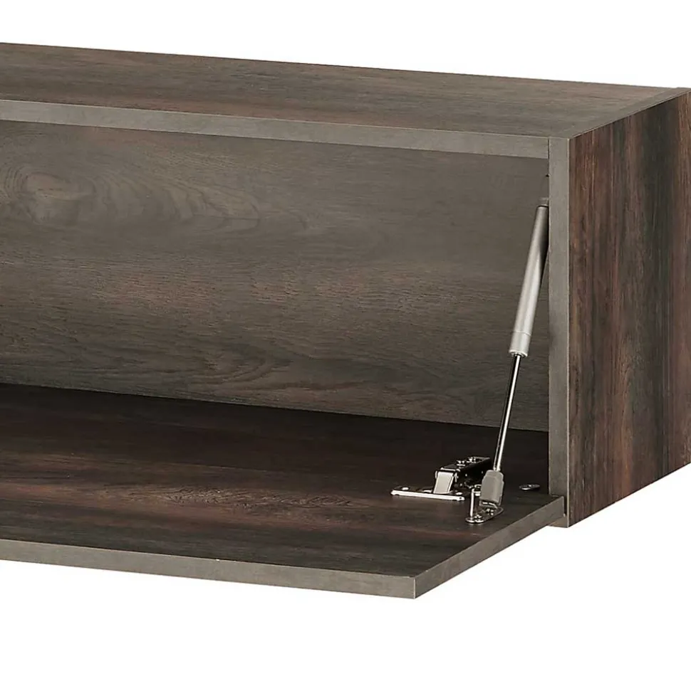 Wohnzimmer Oberschrank in Eiche Dunkel - Mundo