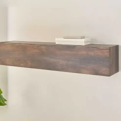 Wohnzimmer Oberschrank in Eiche Dunkel - Mundo