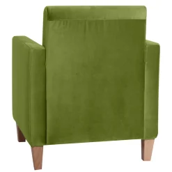 Wohnzimmer Polstersessel in Oliv Grün - Younger