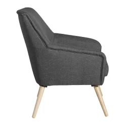 Wohnzimmer Polstersessel in Dunkelgrau - Rubin