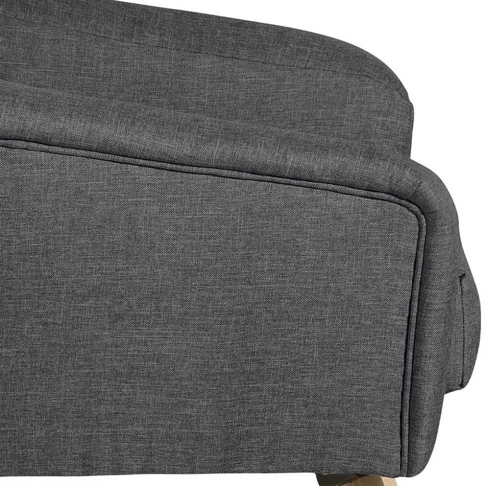 Wohnzimmer Polstersessel in Dunkelgrau - Rubin