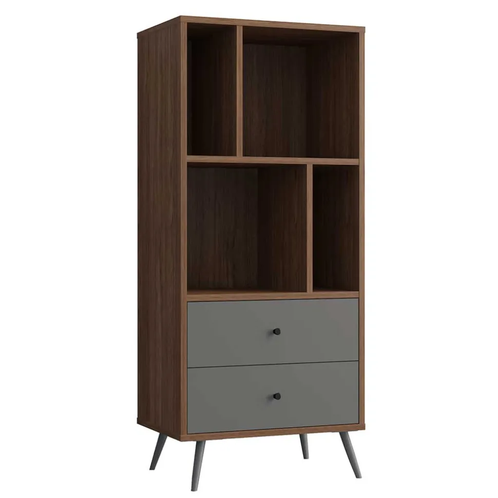 Wohnzimmer Regal mit vier Fächern - Nuies