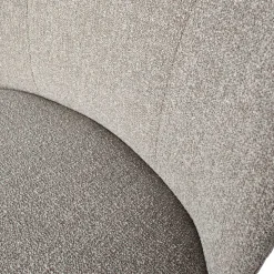 Wohnzimmer Retro Sessel in Beigegrau - Kastrona