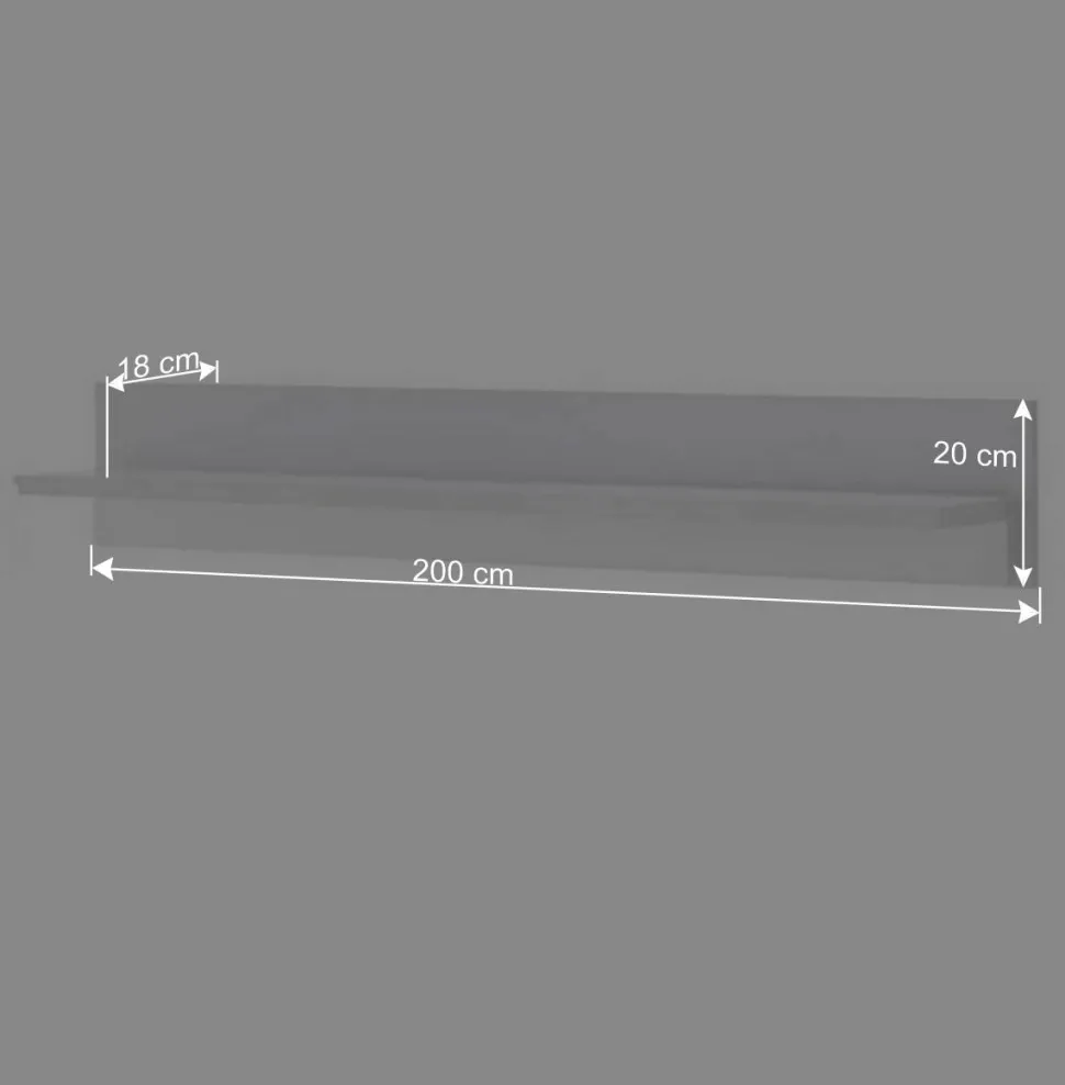 Wohnzimmer Schrank & Regal Set in Weiß - Tirol (vierteilig)