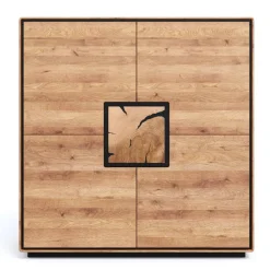 Wohnzimmer Schrank mit Hirnholz Applikation - Shipper