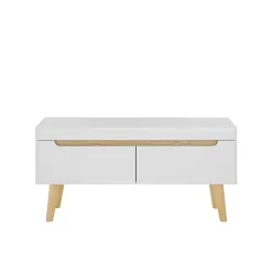 Wohnzimmer Schrankset im Skandi Design - Ginko (vierteilig)