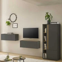 Wohnzimmer Schränke Set modern - Ahilav (vierteilig)