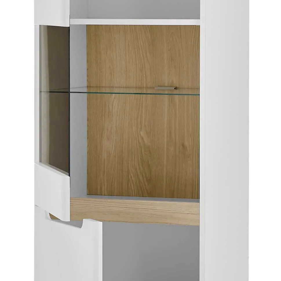 Wohnzimmer Schränke und Wandboard Set - Ginko (vierteilig)