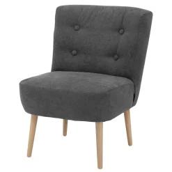 Wohnzimmer Sessel in Anthrazit - Rionja