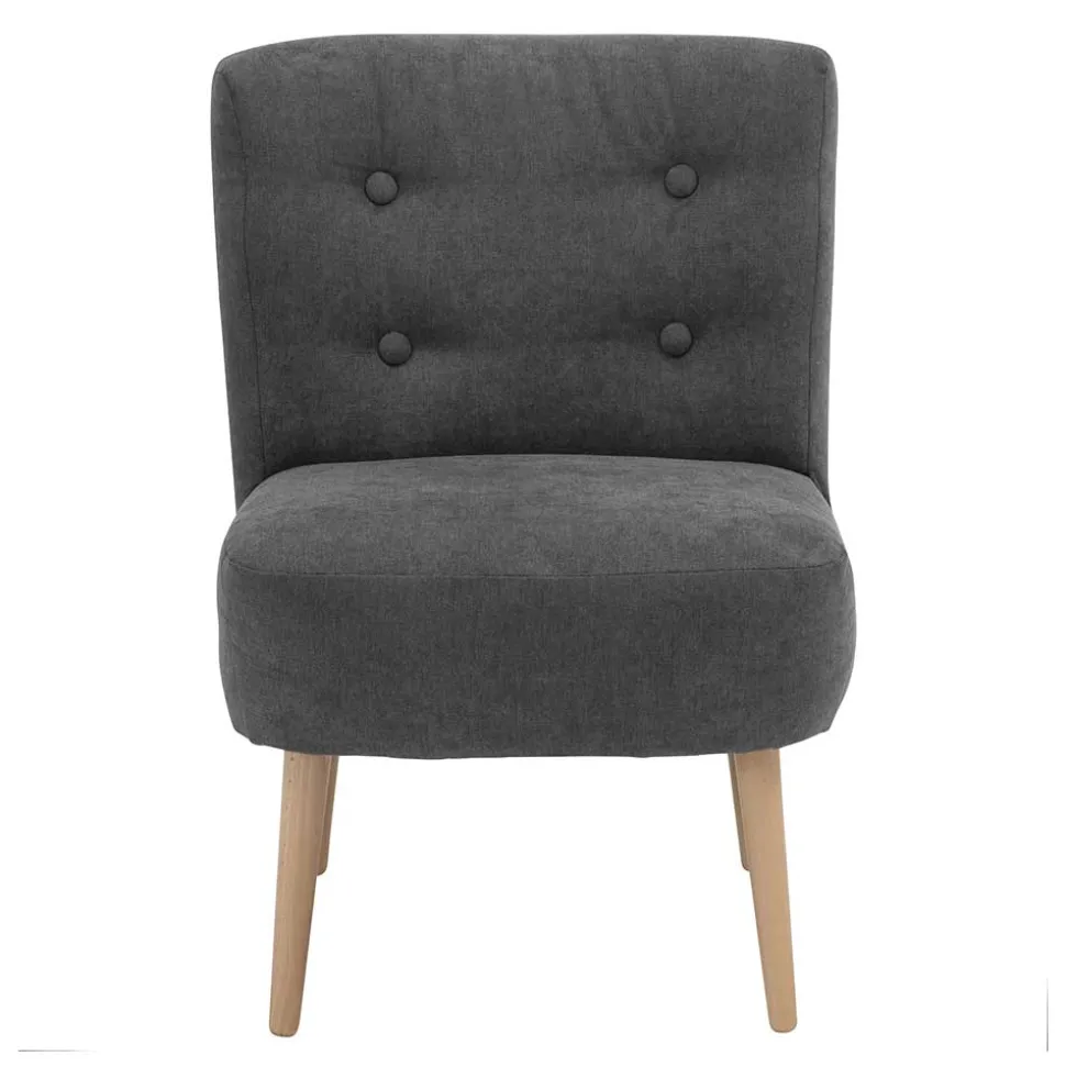 Wohnzimmer Sessel in Anthrazit - Rionja