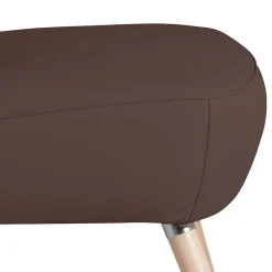 Wohnzimmer Sessel in Braun Kunstleder - Hippa