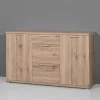 Wohnzimmer Sideboard Endrew in Eiche Sanremo